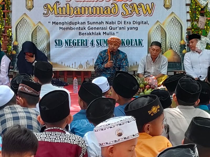 MAULID NABI MUHAMMAD SAW " SDN 4 SUMBERKOLAK "